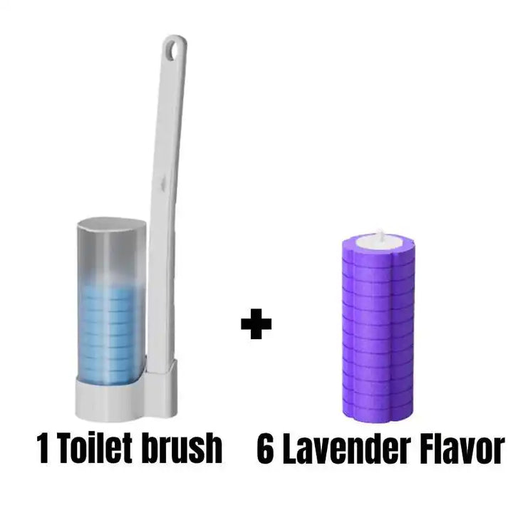 Disposable Toilet Brush Cleaner with Long Handle