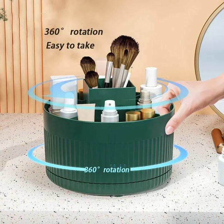 360° Rotating Makeup Organizer