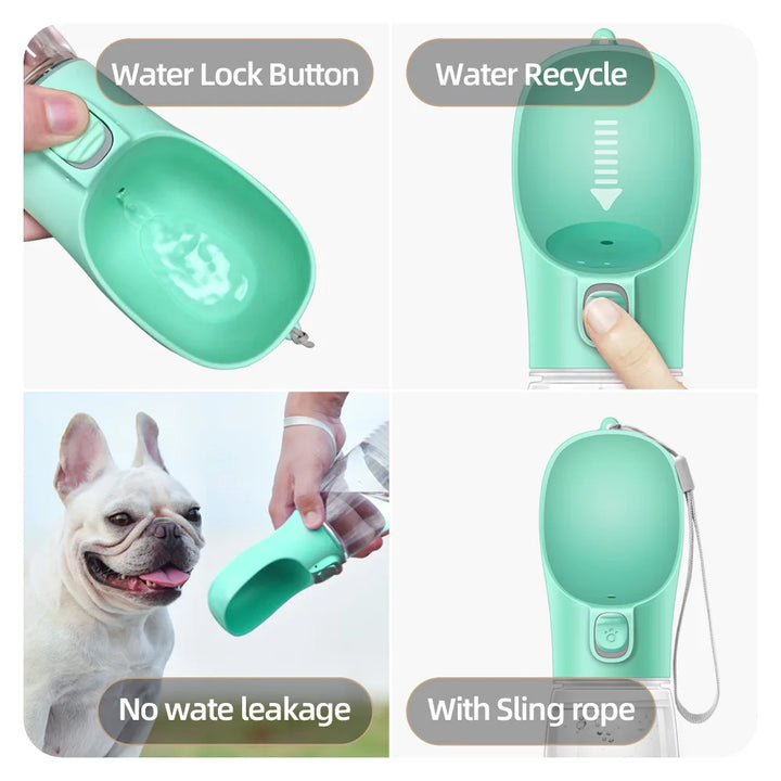 Dog Water Bottle – Water Feeder for Dogs and Cats