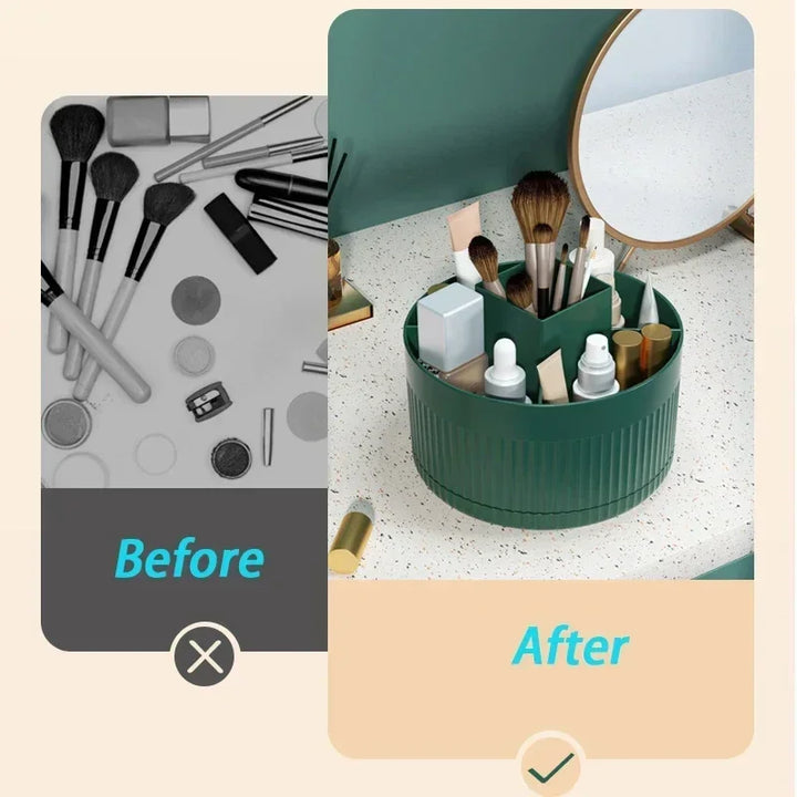 360° Rotating Makeup Organizer