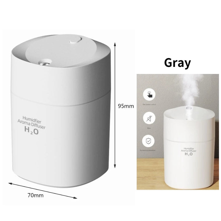 Anti-gravity Water Drop Humidifier with Atmosphere Light